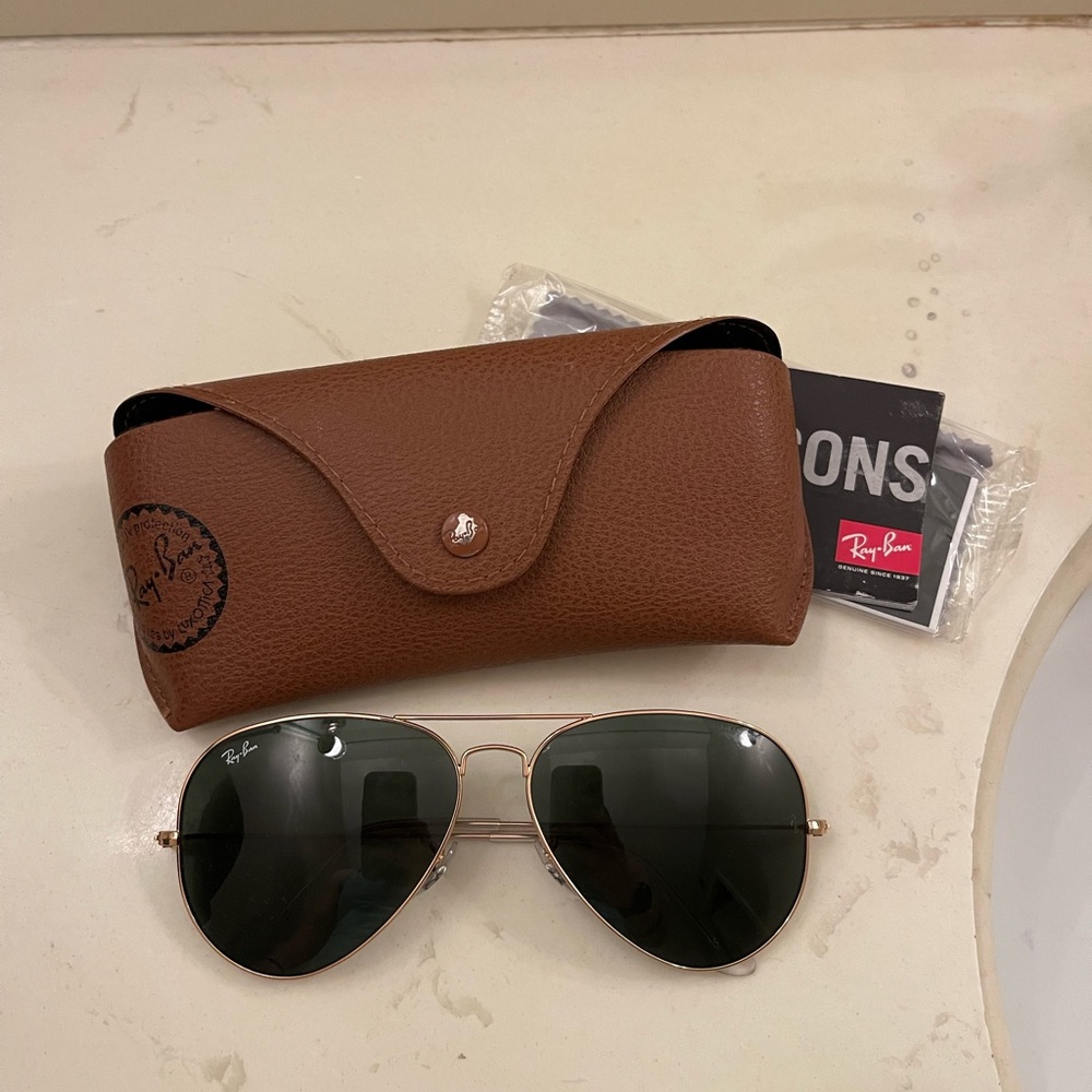 Ray-Ban aviator sunglasses